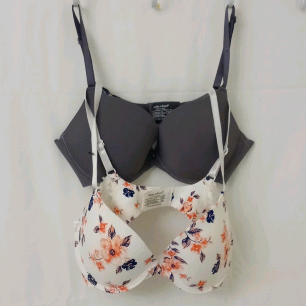 2pk underwire bras
